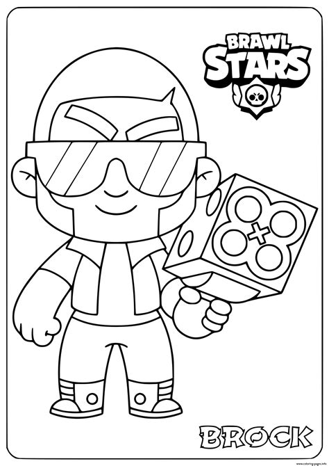 brawl stars ausmalbilder|Brawl Stars Coloring Pages (Free Printable PDF)